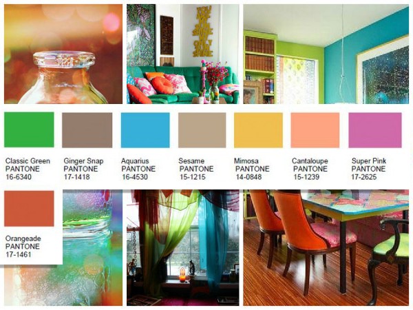 Merriment Pantone color palette 2016