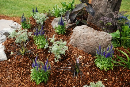 Fresh mulch will make your garden beds look more attractive.