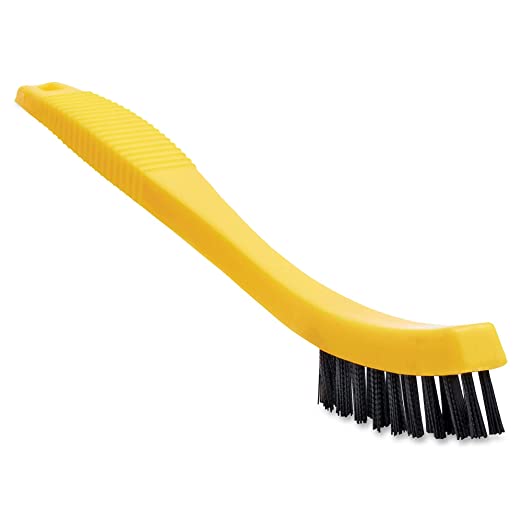 Grout cleaning brush