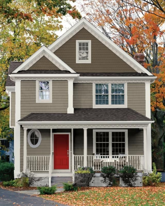 A beautifully painted home exterior will make buyers want to go inside!