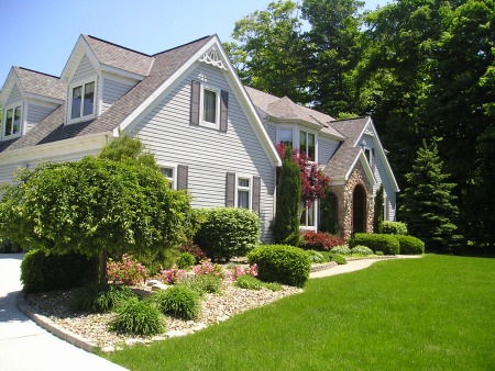 Home exterior with great curb appeal.