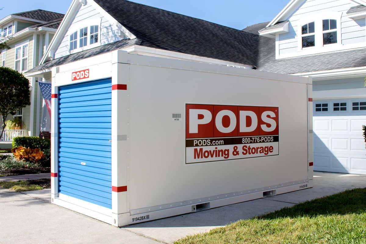 Arrange for a storage pod to be delivered to your door.