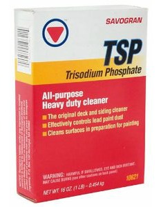 Use TSP to clean paneling before you paint.