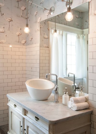 Small white bathroom.