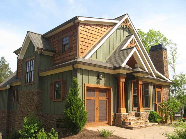 A beautifully painted home exterior will raise the value of your home.