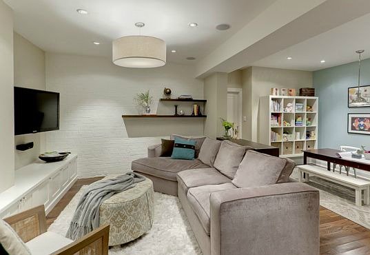 A remodeled basement will add greatly to your home's value.