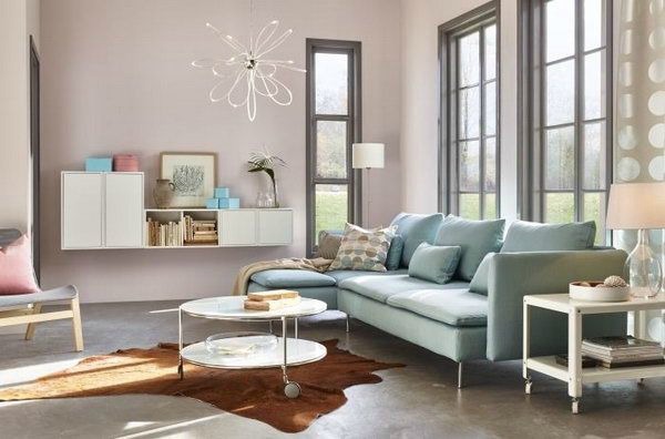 Living room interior design colors for 2016.