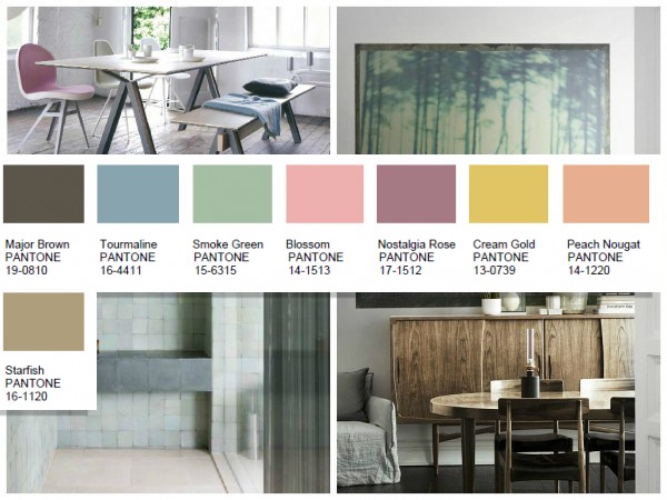 Soft Focus Pantone color palette for 2016