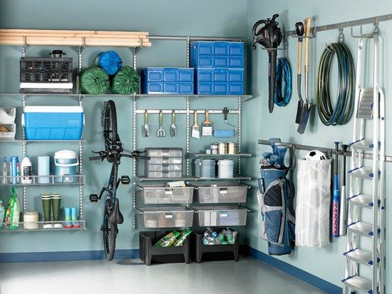 Find garage storage systems at the Container Store.