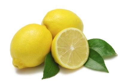 Fresh lemons are wonderful for cleaning bad smells.