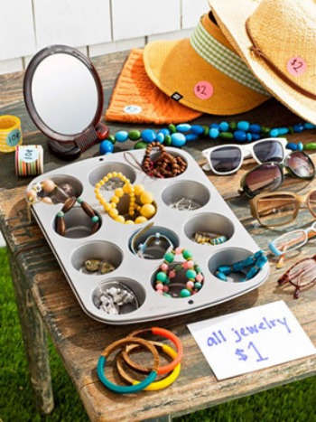 Garage sale tips and tricks.